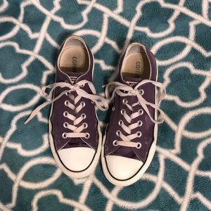 Converse size 8 purple
